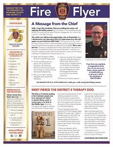 Fire 8 Flyer – Winter Edition – Spokane County Fire District 8